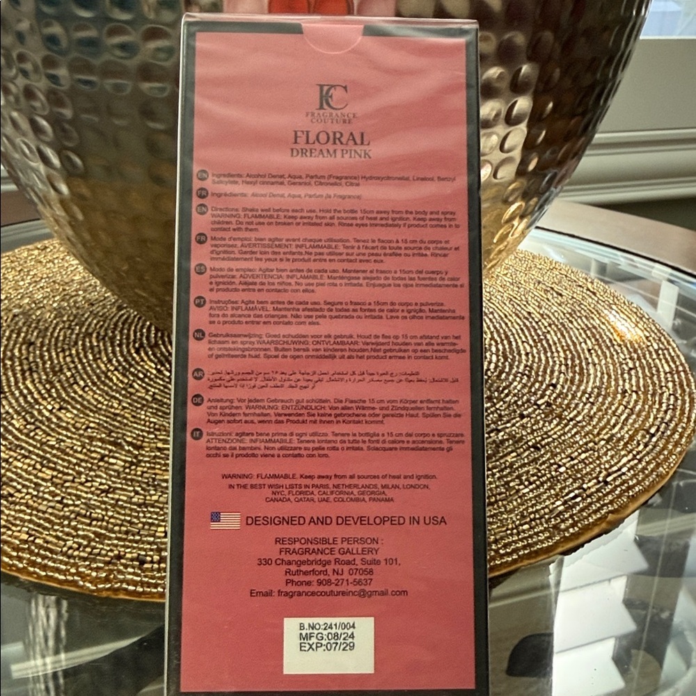 Floral Dream Pink Eau de Parfum - Picture 2 of 2